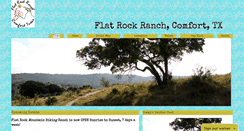 Desktop Screenshot of flatrockranch.net